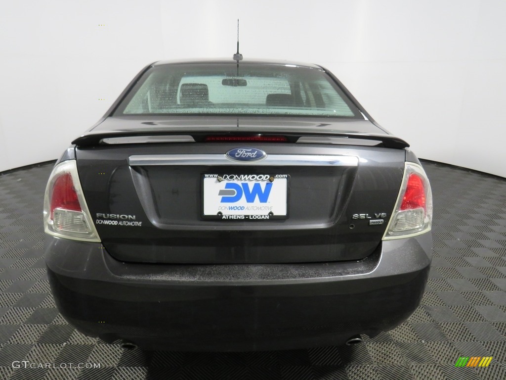 2007 Fusion SEL V6 AWD - Tungsten Grey Metallic / Charcoal Black photo #15