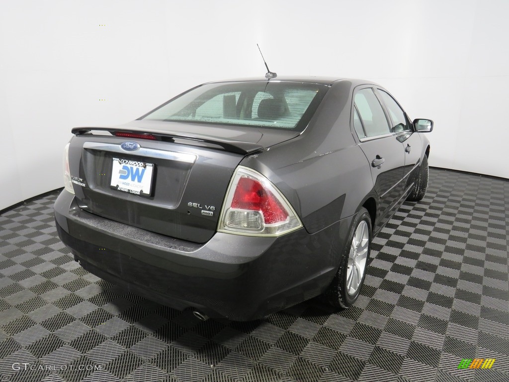 2007 Fusion SEL V6 AWD - Tungsten Grey Metallic / Charcoal Black photo #18