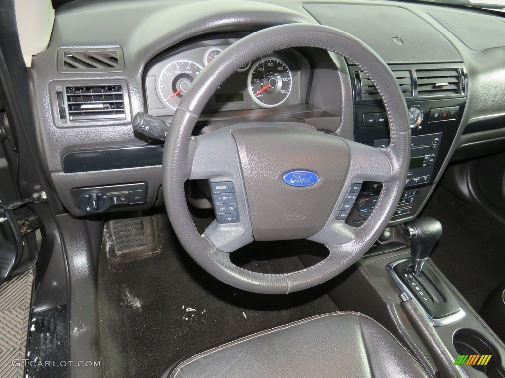 2007 Fusion SEL V6 AWD - Tungsten Grey Metallic / Charcoal Black photo #24