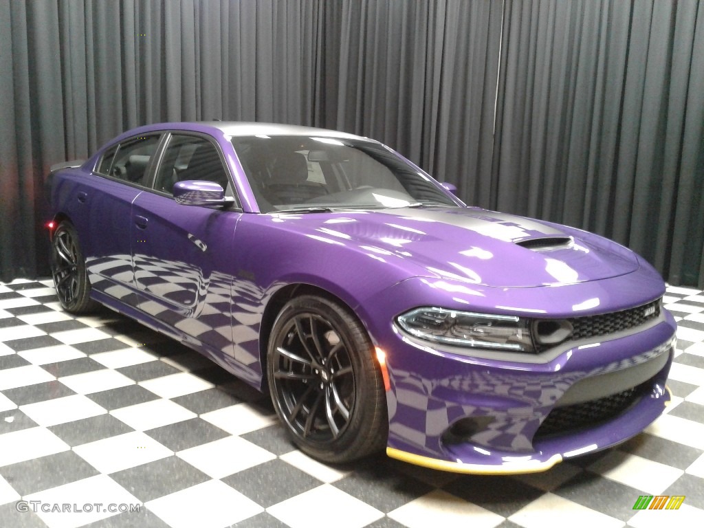 Plum Crazy Pearl 2019 Dodge Charger Daytona 392 Exterior Photo #131703046