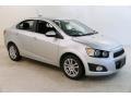 Silver Ice Metallic 2016 Chevrolet Sonic LT Sedan