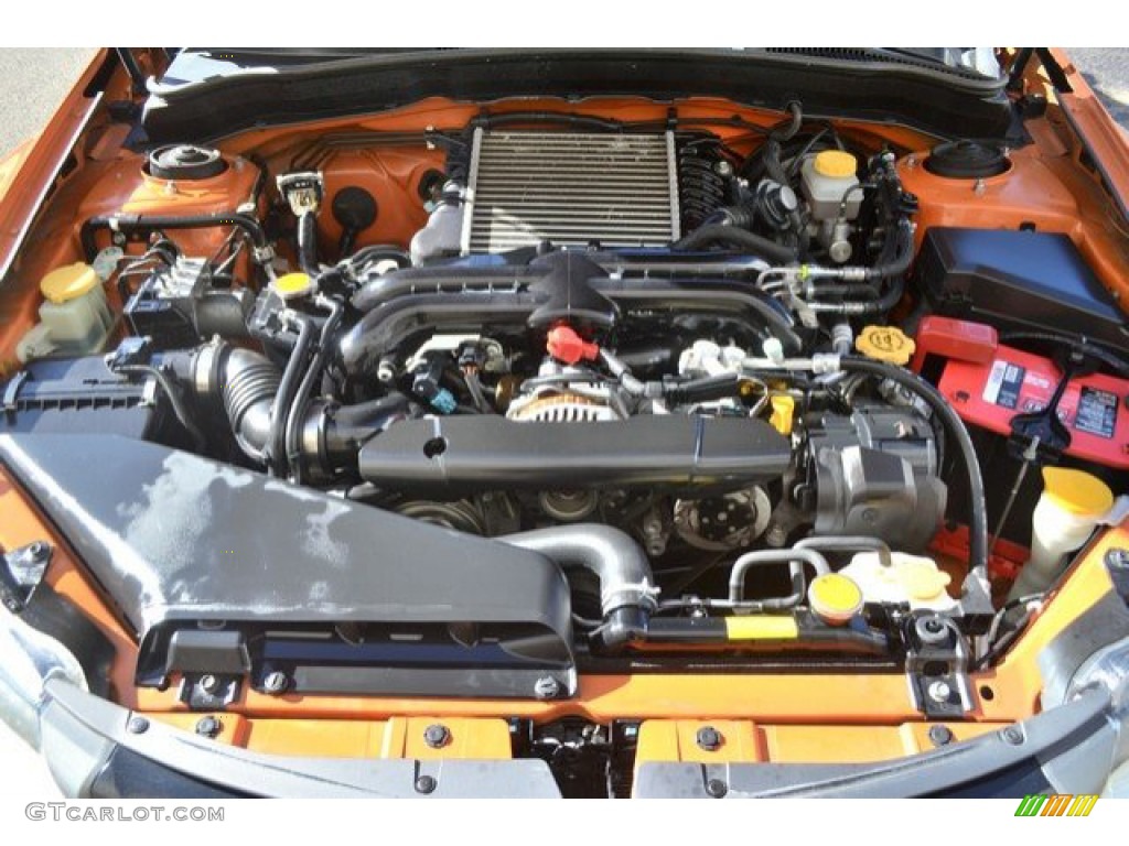 2013 Impreza WRX Premium 4 Door - Tangerine Orange Pearl / WRX Carbon Black photo #28