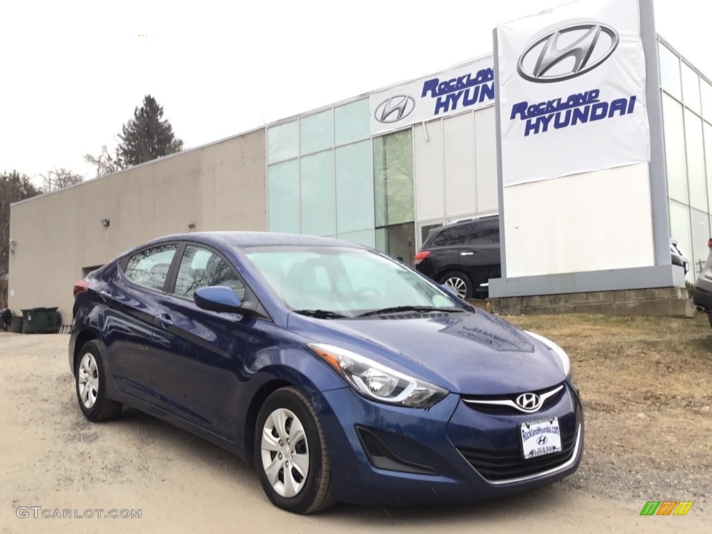 2016 Elantra SE - Blue / Gray photo #1