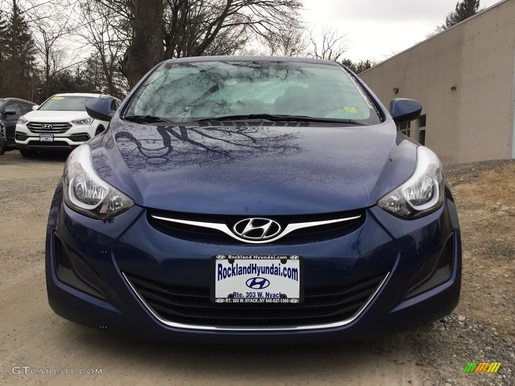 2016 Elantra SE - Blue / Gray photo #2