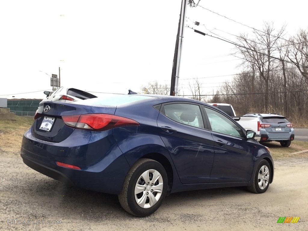 2016 Elantra SE - Blue / Gray photo #4