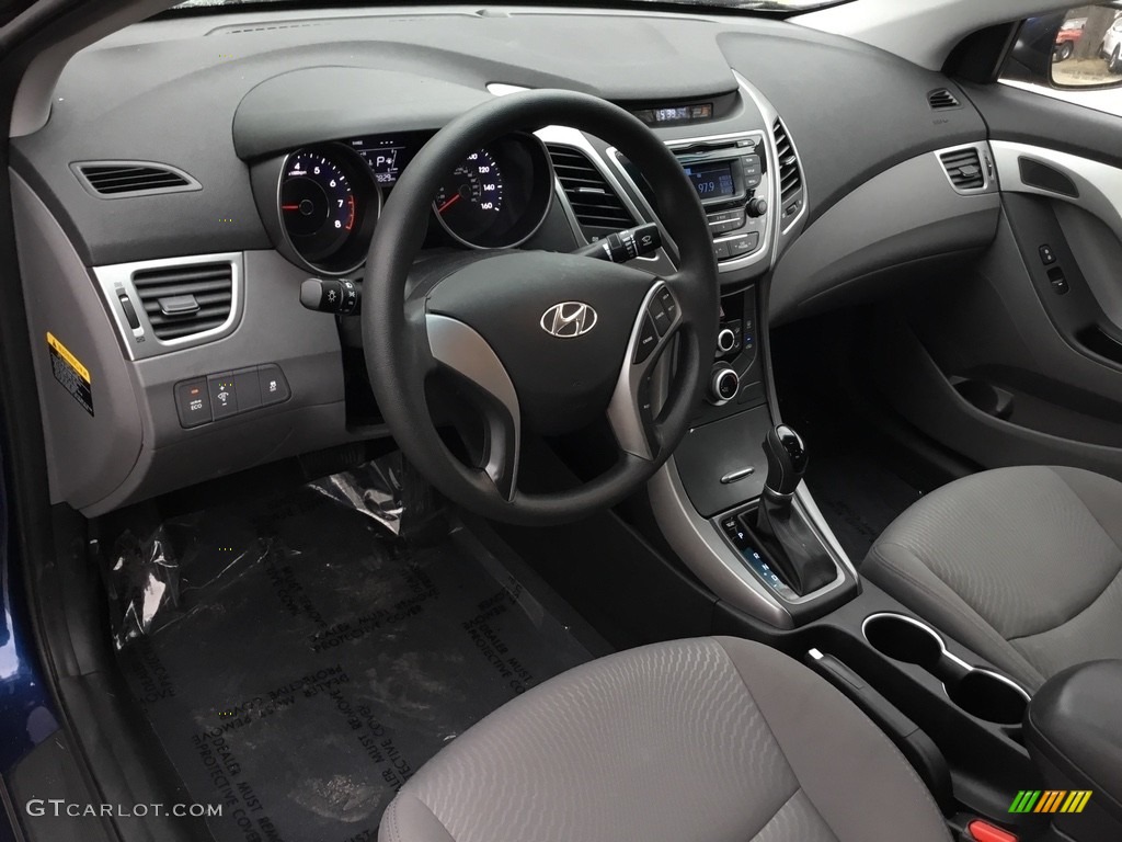 2016 Elantra SE - Blue / Gray photo #10