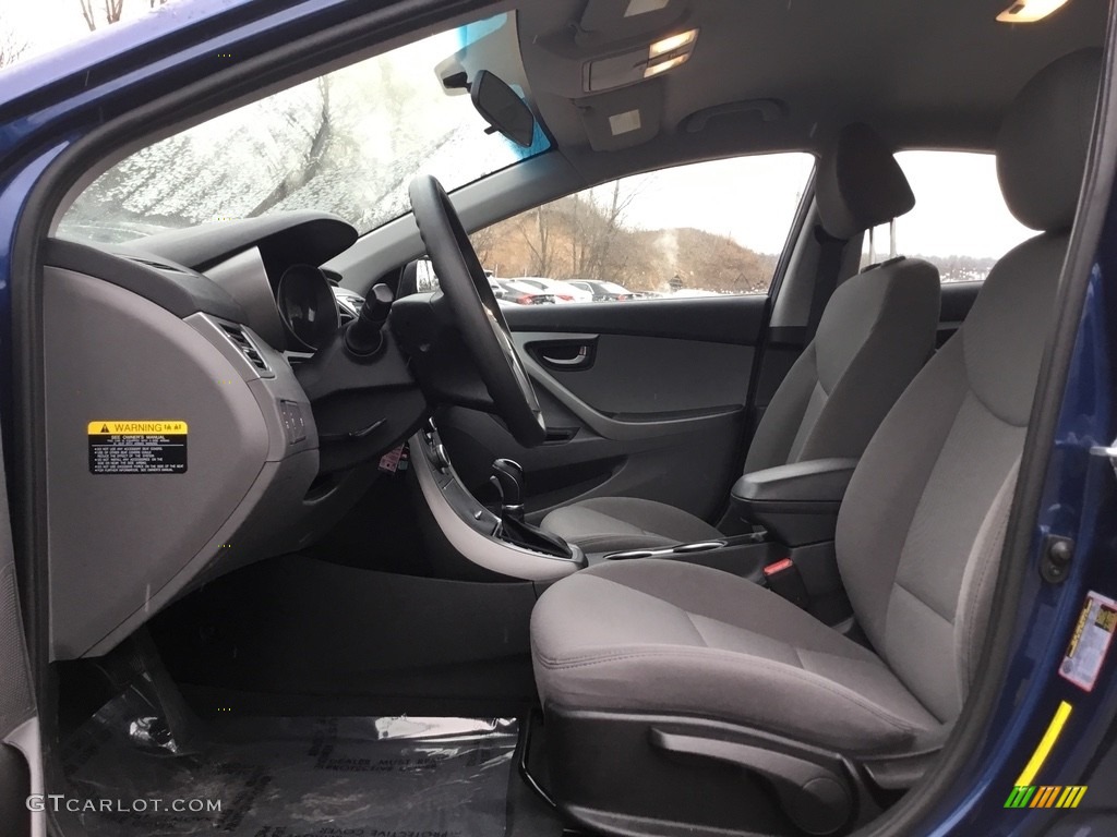 2016 Elantra SE - Blue / Gray photo #11