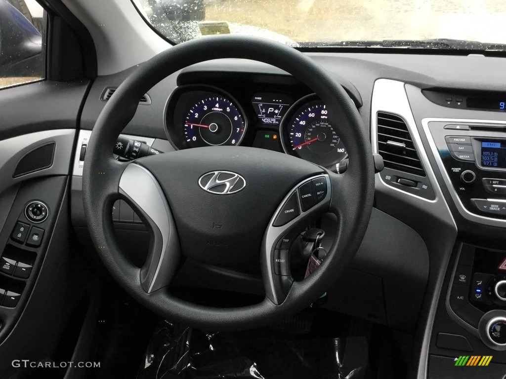 2016 Elantra SE - Blue / Gray photo #16