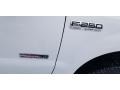 Oxford White Clearcoat - F250 Super Duty Lariat SuperCab 4x4 Photo No. 8