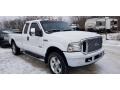 2007 Oxford White Clearcoat Ford F250 Super Duty Lariat SuperCab 4x4  photo #9