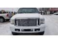 Oxford White Clearcoat - F250 Super Duty Lariat SuperCab 4x4 Photo No. 10