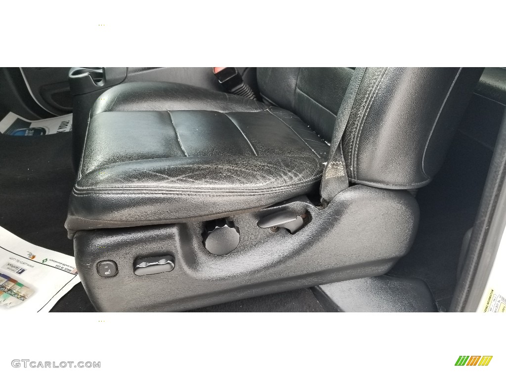 2007 F250 Super Duty Lariat SuperCab 4x4 - Oxford White Clearcoat / Black Leather photo #12