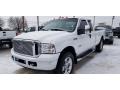 2007 Oxford White Clearcoat Ford F250 Super Duty Lariat SuperCab 4x4  photo #22