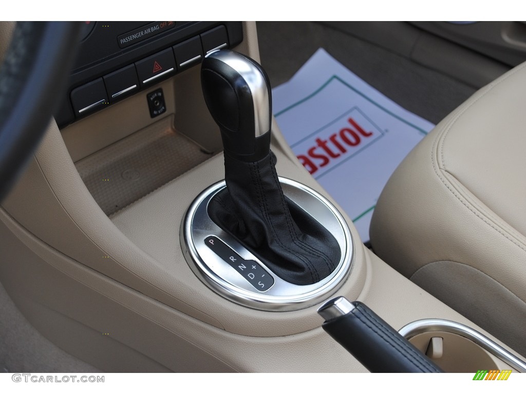 2013 Beetle 2.5L Convertible - Candy White / Beige photo #16