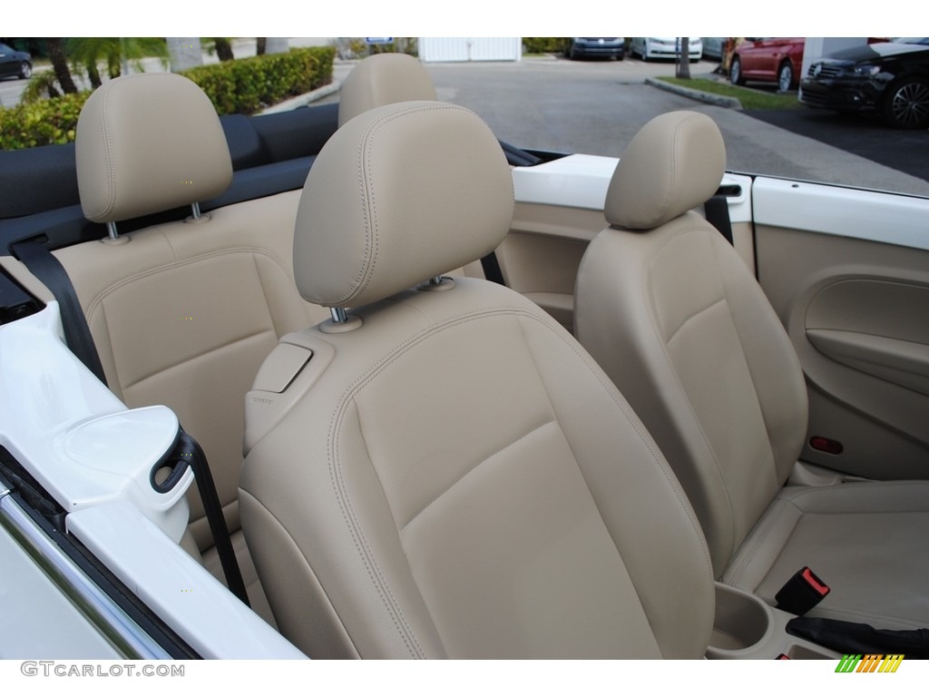2013 Beetle 2.5L Convertible - Candy White / Beige photo #19