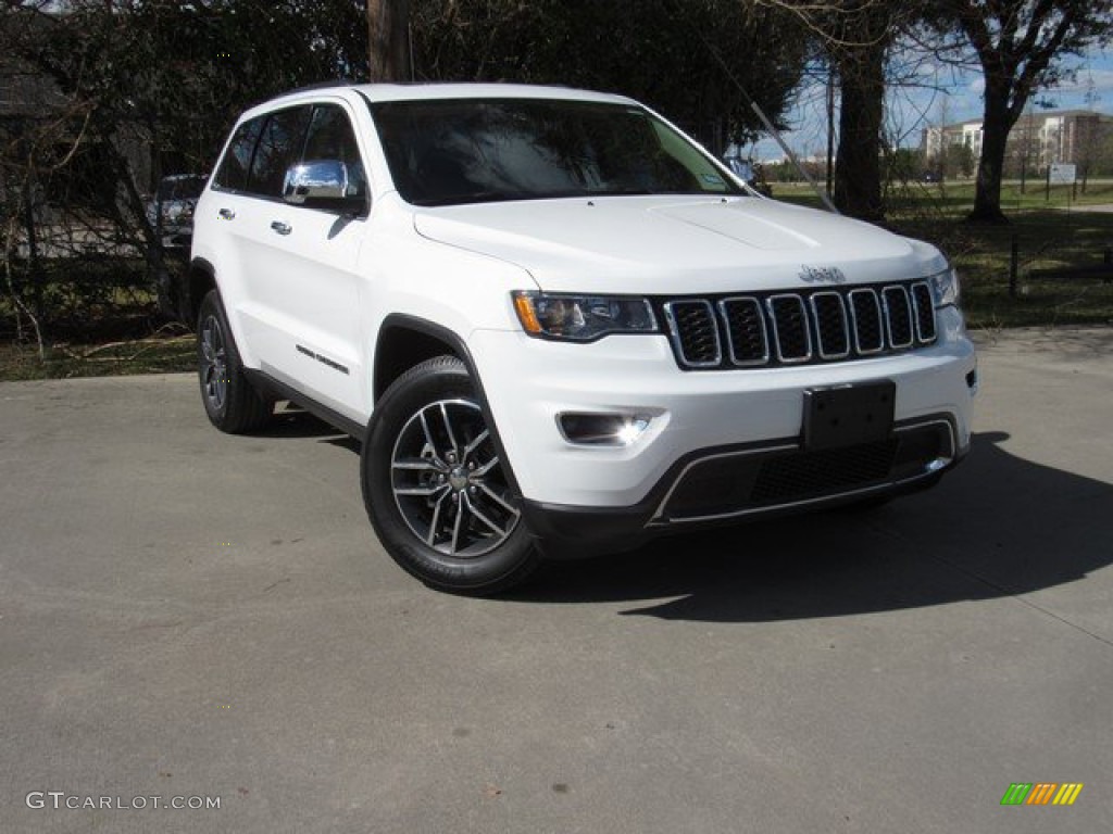 Bright White Jeep Grand Cherokee