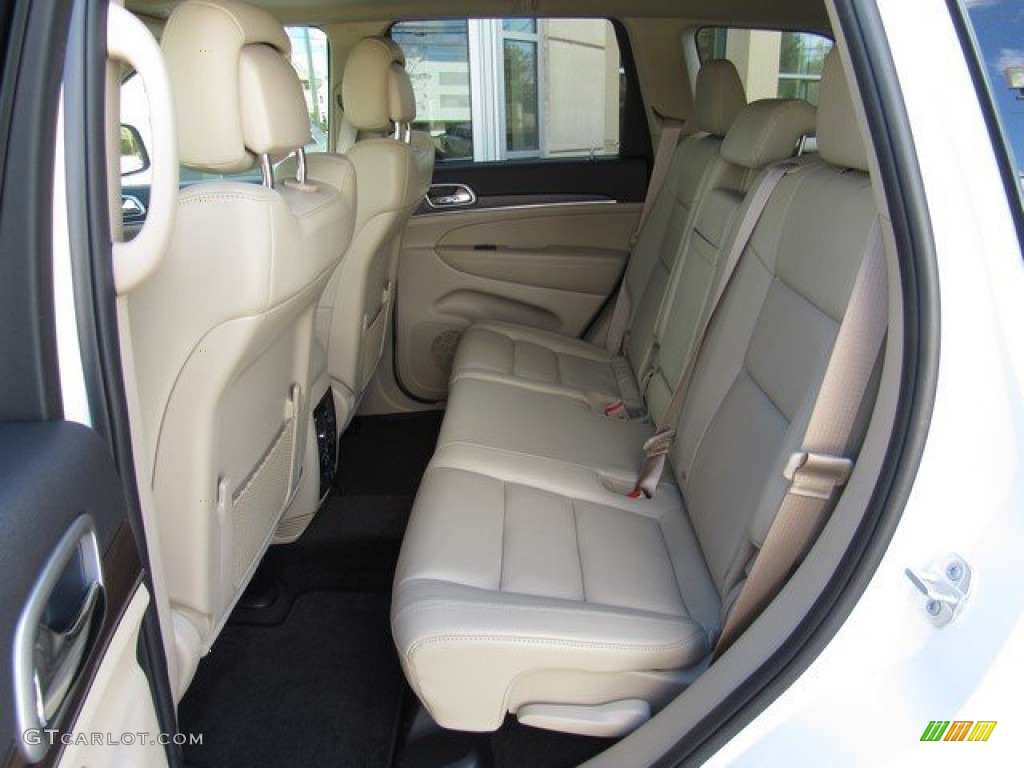 2018 Grand Cherokee Limited - Bright White / Black/Light Frost Beige photo #5