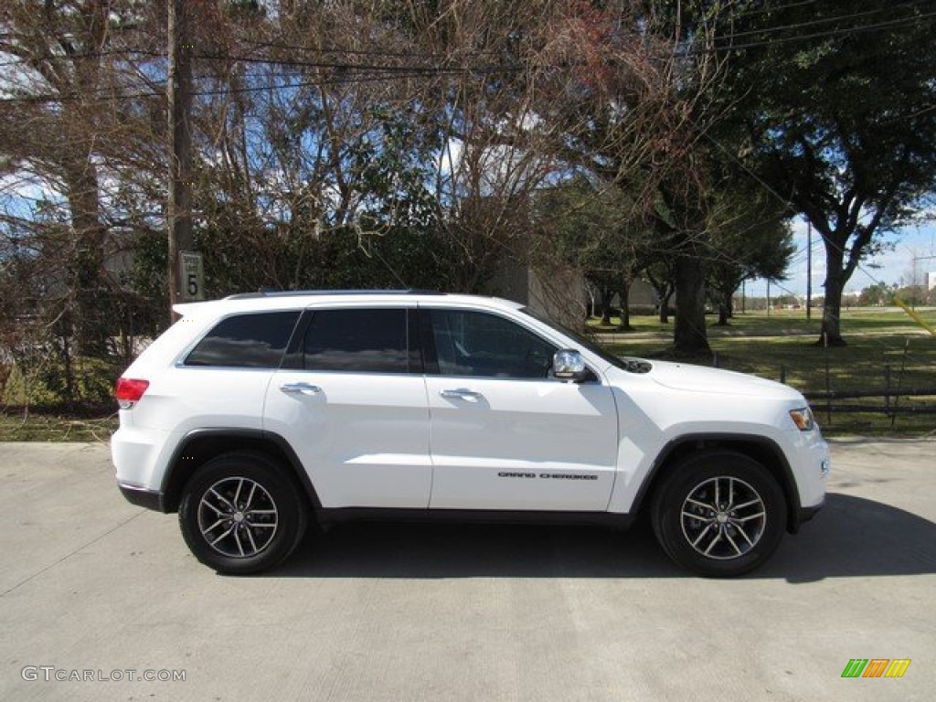 2018 Grand Cherokee Limited - Bright White / Black/Light Frost Beige photo #7