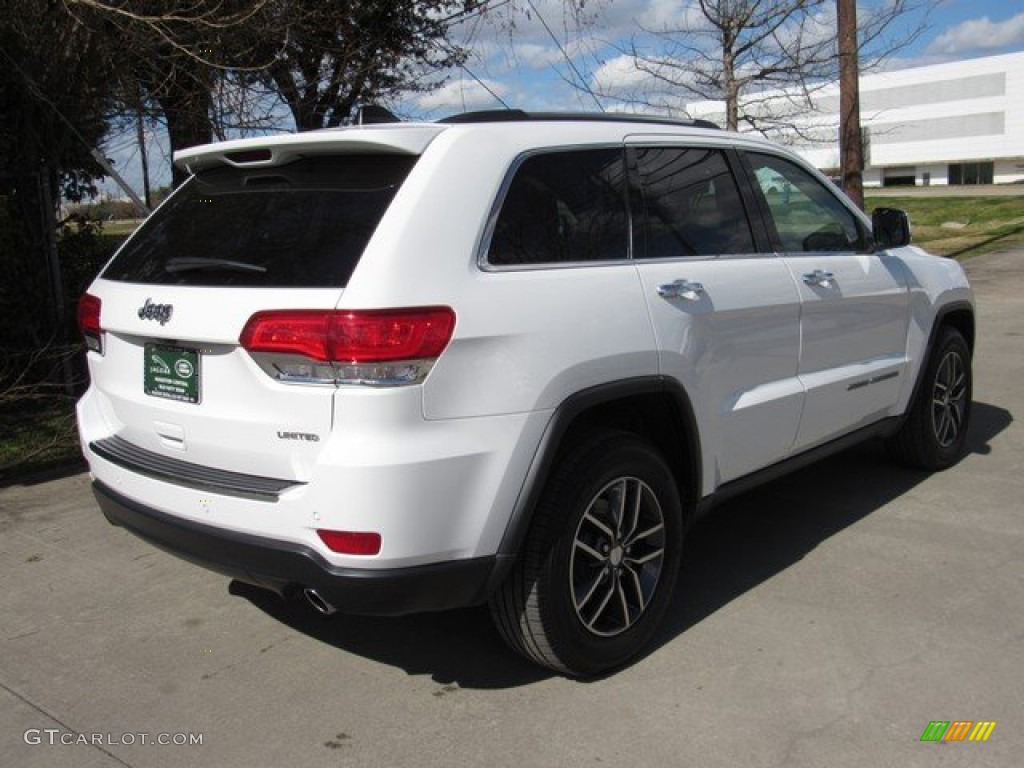 2018 Grand Cherokee Limited - Bright White / Black/Light Frost Beige photo #8