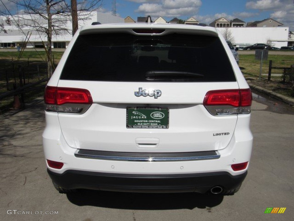 2018 Grand Cherokee Limited - Bright White / Black/Light Frost Beige photo #10