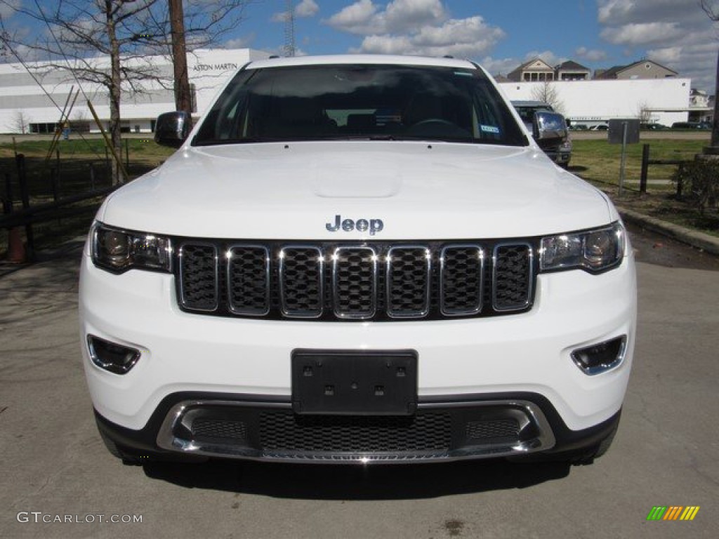 2018 Grand Cherokee Limited - Bright White / Black/Light Frost Beige photo #11