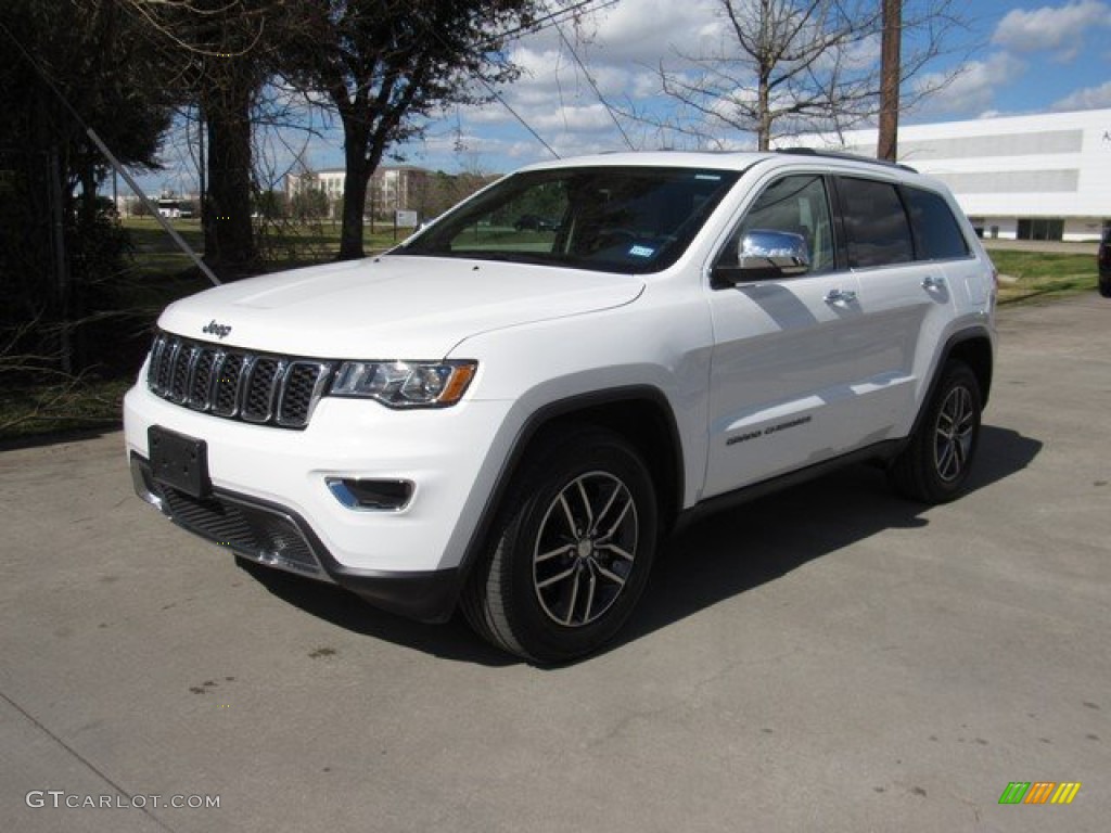 2018 Grand Cherokee Limited - Bright White / Black/Light Frost Beige photo #12