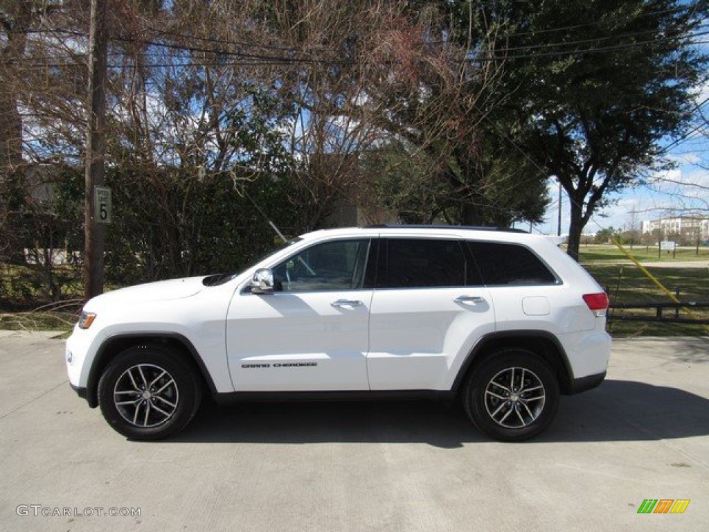 2018 Grand Cherokee Limited - Bright White / Black/Light Frost Beige photo #13