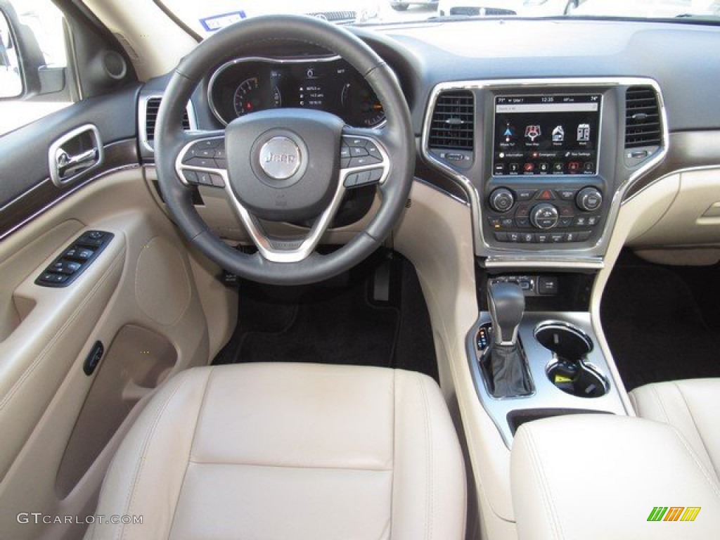 2018 Grand Cherokee Limited - Bright White / Black/Light Frost Beige photo #15