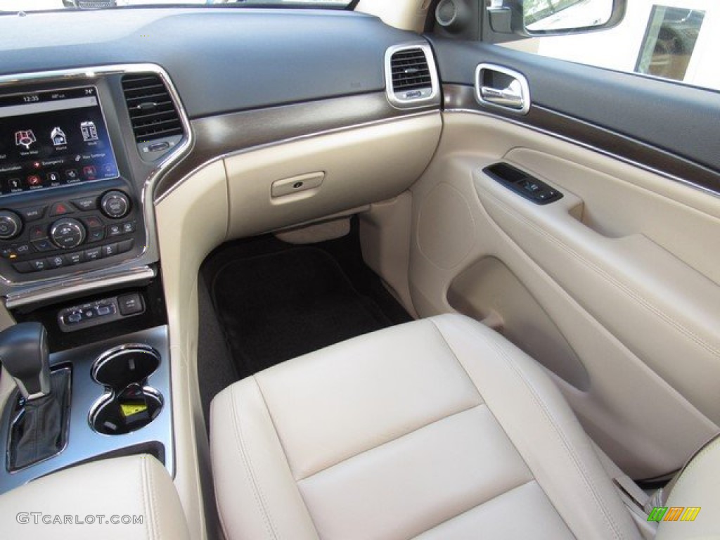 2018 Grand Cherokee Limited - Bright White / Black/Light Frost Beige photo #16
