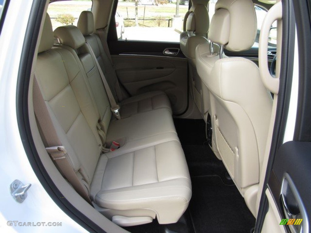 2018 Grand Cherokee Limited - Bright White / Black/Light Frost Beige photo #20