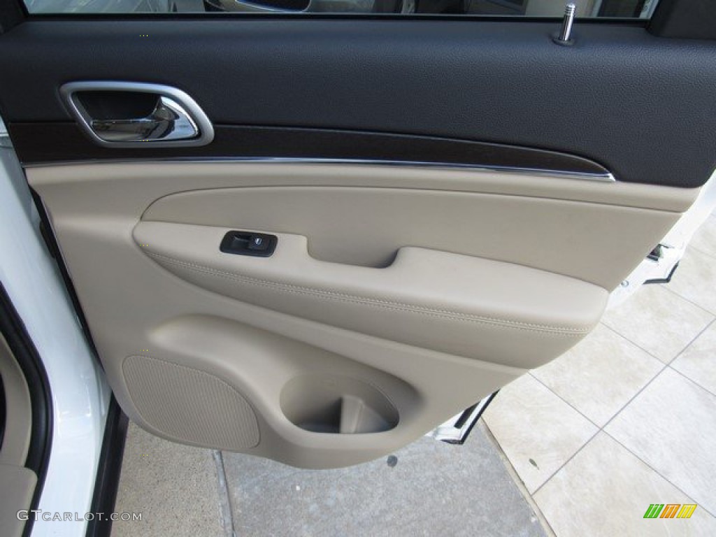 2018 Grand Cherokee Limited - Bright White / Black/Light Frost Beige photo #22