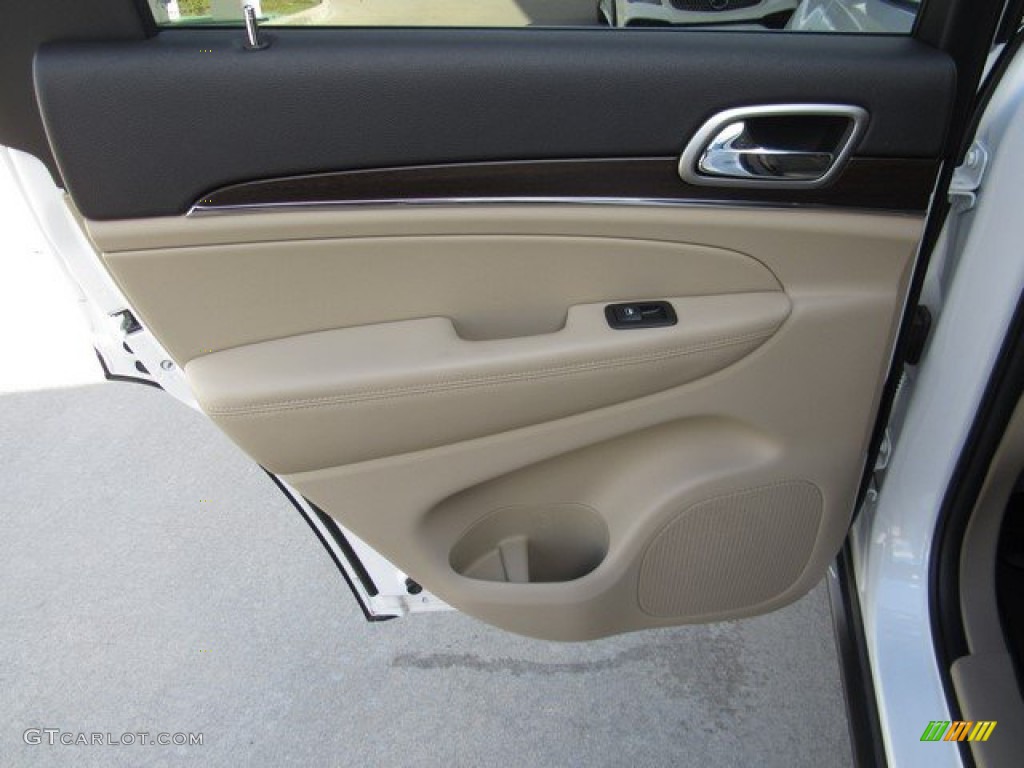 2018 Grand Cherokee Limited - Bright White / Black/Light Frost Beige photo #23