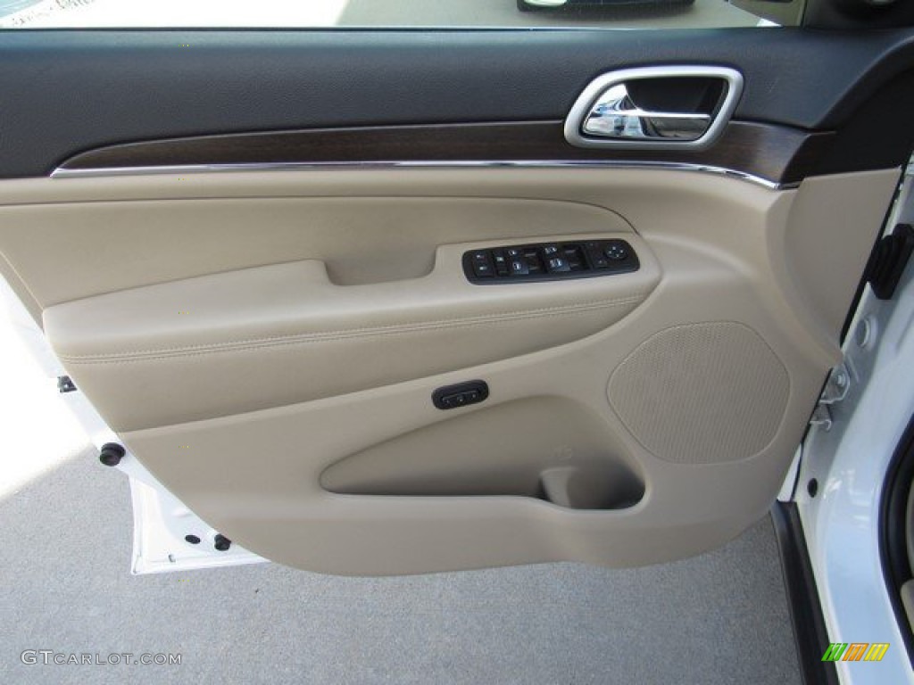 2018 Grand Cherokee Limited - Bright White / Black/Light Frost Beige photo #24