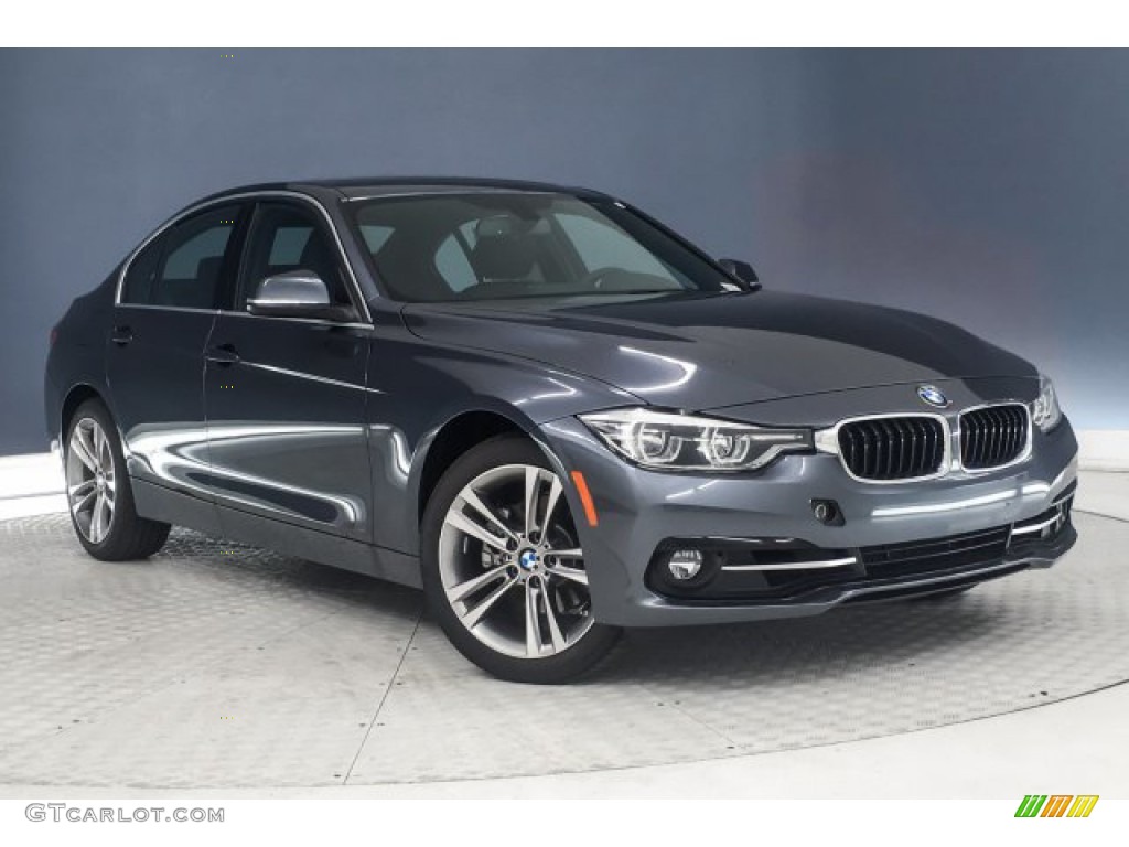 2018 3 Series 330i xDrive Sedan - Mineral Grey Metallic / Black photo #12