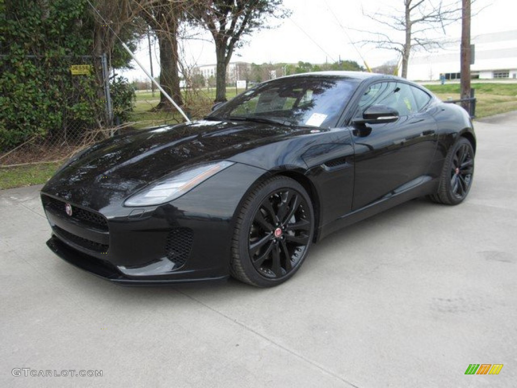 2019 F-Type Coupe - Santorini Black Metallic / Ebony photo #10