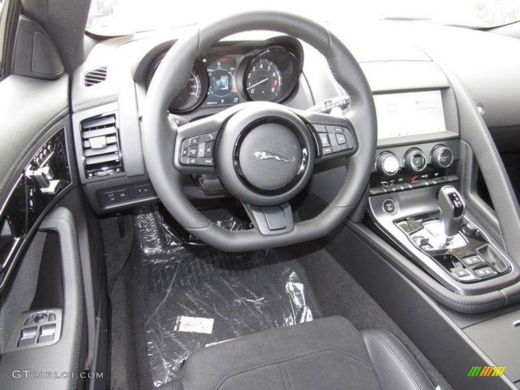 2019 F-Type Coupe - Santorini Black Metallic / Ebony photo #13