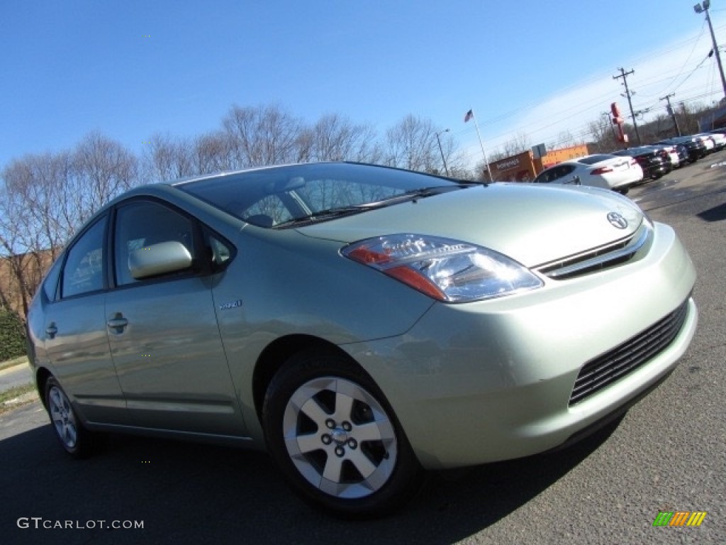 2006 Prius Hybrid - Silver Pine Mica / Beige photo #2