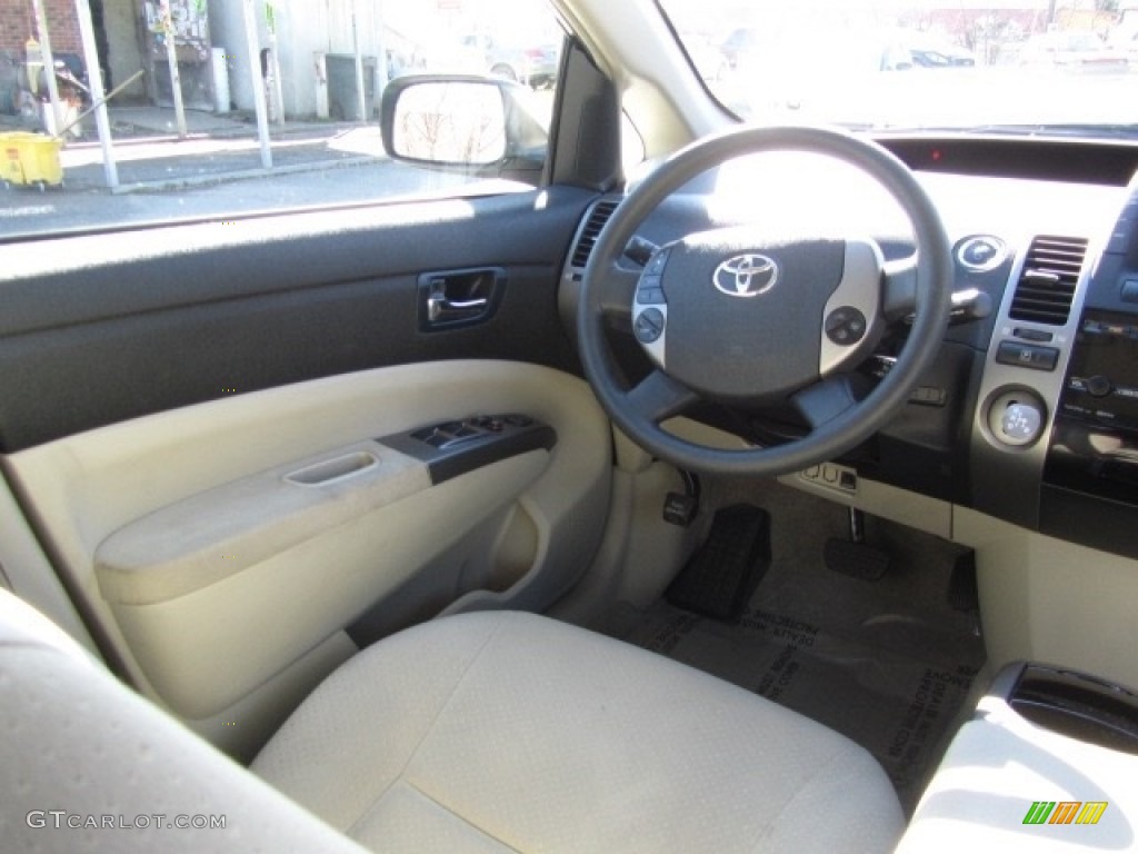 2006 Prius Hybrid - Silver Pine Mica / Beige photo #12