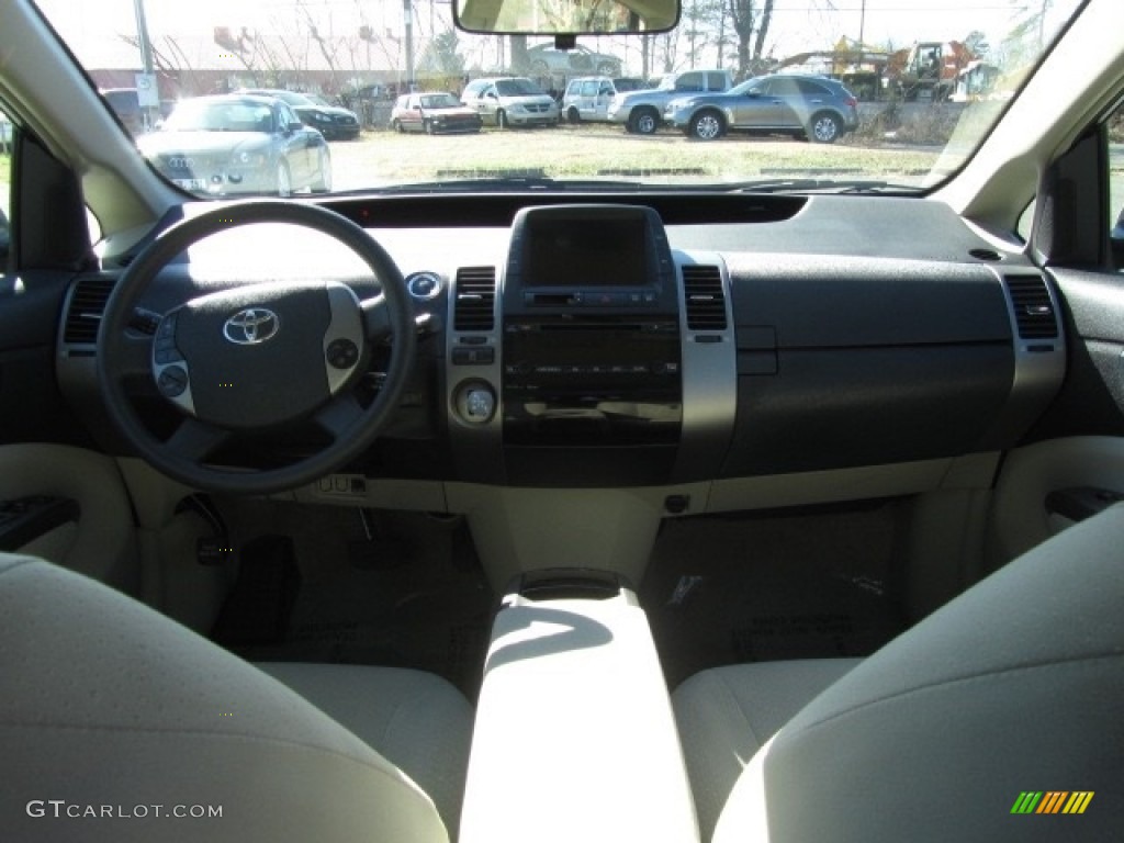 2006 Prius Hybrid - Silver Pine Mica / Beige photo #13