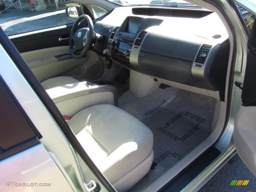 2006 Prius Hybrid - Silver Pine Mica / Beige photo #21