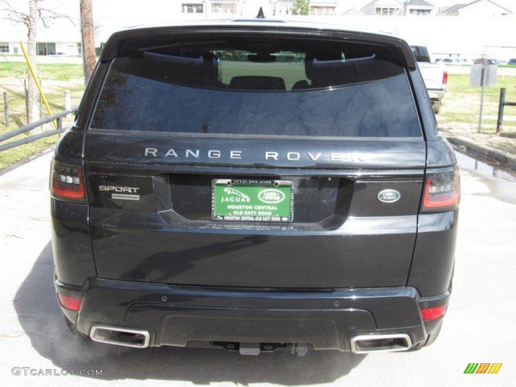 2019 Range Rover Sport Supercharged Dynamic - Santorini Black Metallic / Ebony/Ebony photo #10