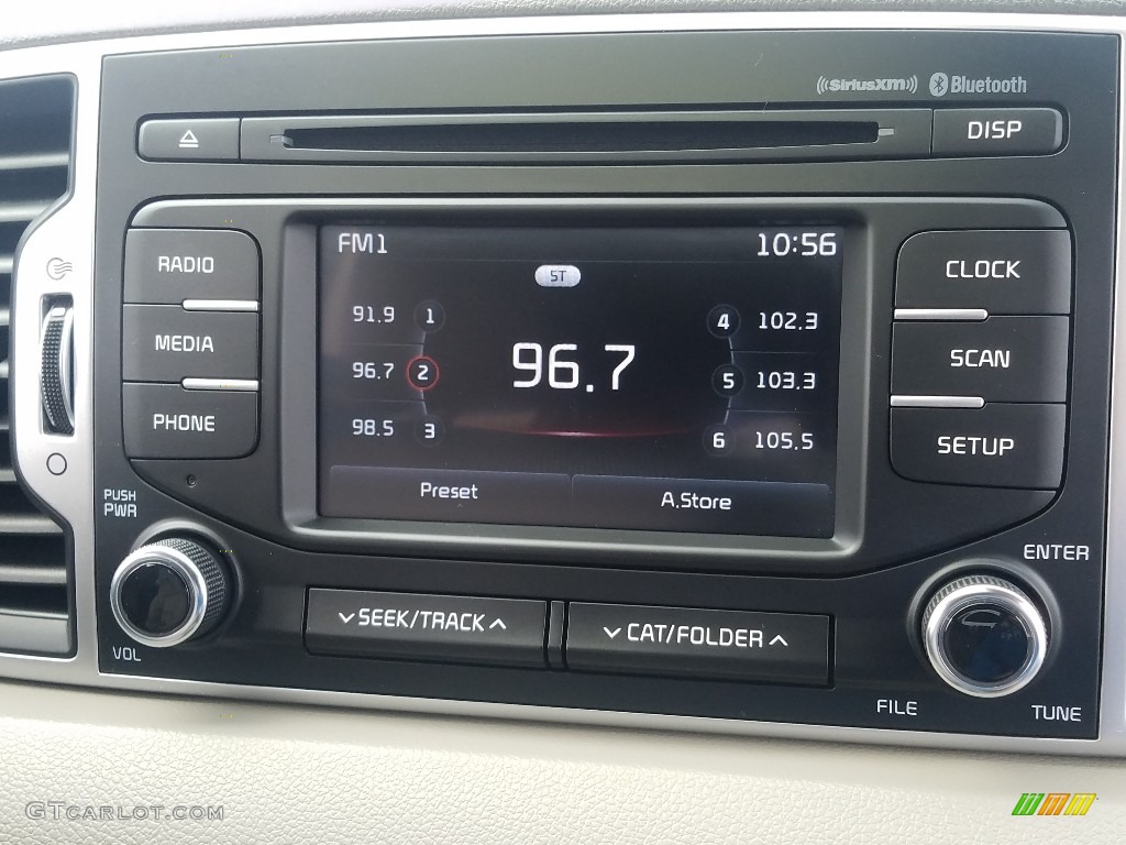 2017 Sportage LX - Mineral Silver / Black photo #15
