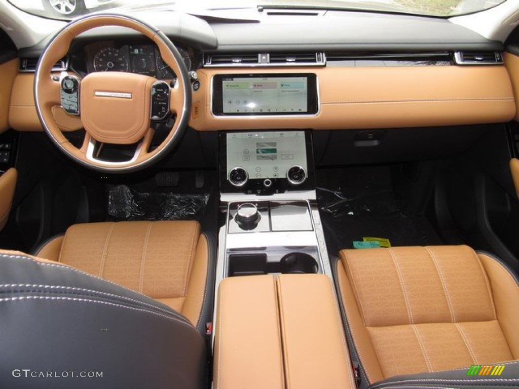 2019 Land Rover Range Rover Velar S Ebony/Tan Dashboard Photo #131718032