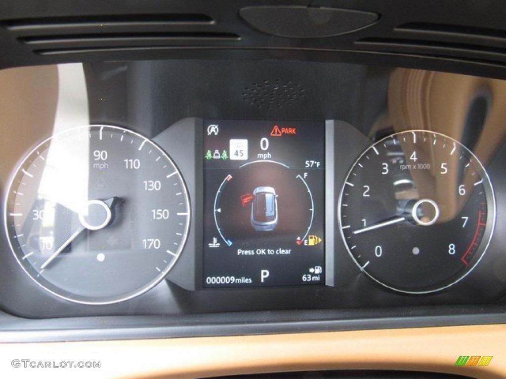 2019 Land Rover Range Rover Velar S Gauges Photo #131718581