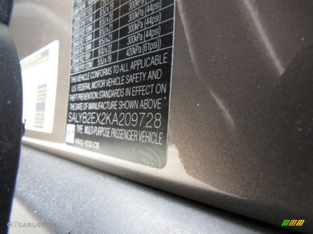 2019 Range Rover Velar S - Kaikoura Stone Metallic / Ebony/Tan photo #38