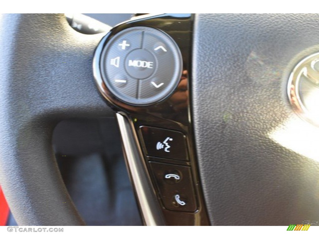 2019 Prius c LE - Absolutely Red / Gray/Black Two Tone photo #25
