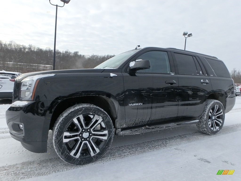 2019 Yukon SLT 4WD - Onyx Black / Jet Black photo #1