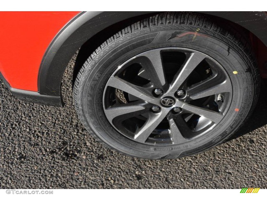2019 Prius c LE - Absolutely Red / Gray/Black Two Tone photo #34