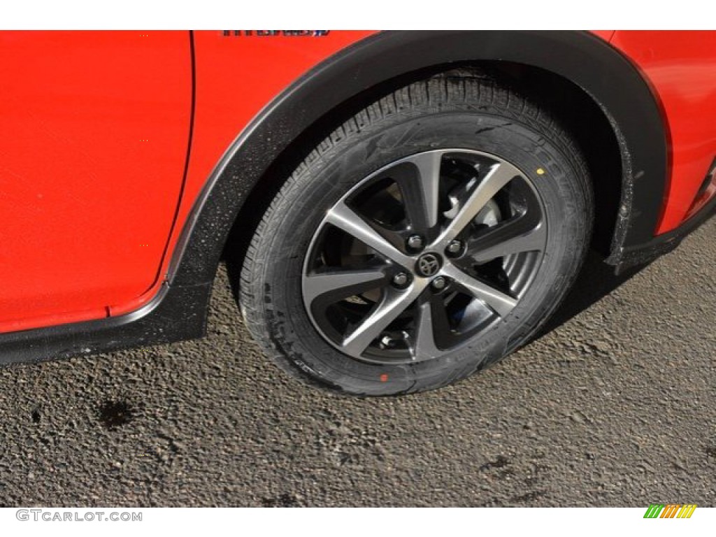 2019 Prius c LE - Absolutely Red / Gray/Black Two Tone photo #35