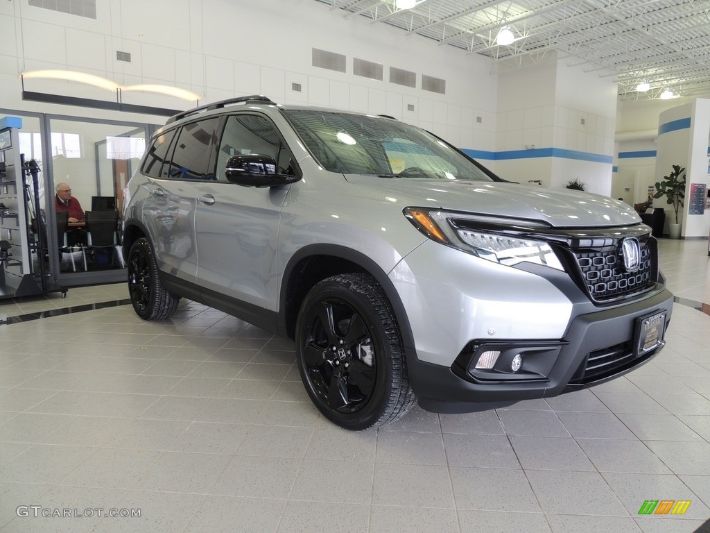 Obsidian Blue Pearl 2019 Honda Passport Elite AWD Exterior Photo #131722461